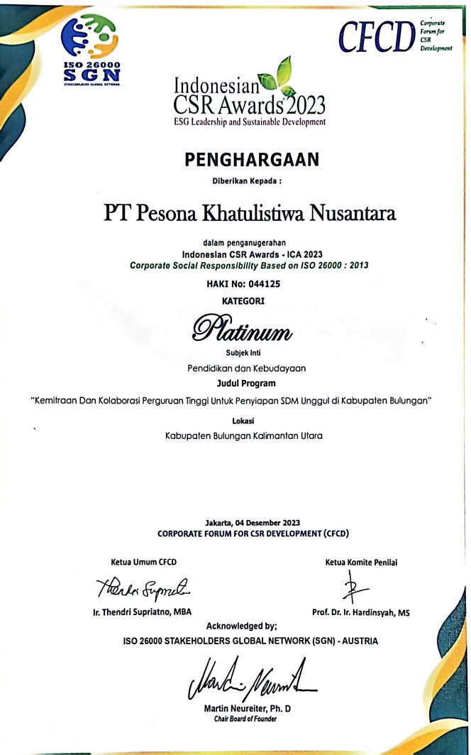 Penghargaan
